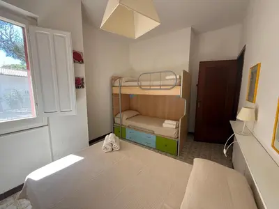 Letto o letti in una camera di 50m from a stunning, exclusive coastal beach - 4 bedrooms house