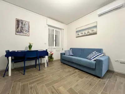 Area soggiorno di Casa Sollai