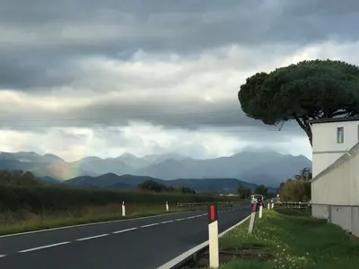 Paesaggio naturale nelle vicinanze dell'appartamento