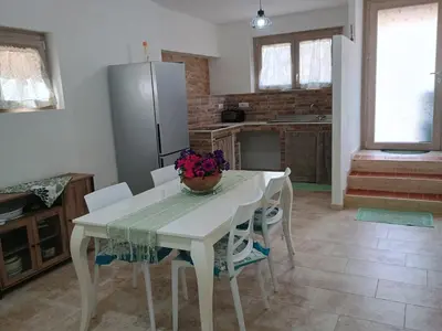 Cucina o angolo cottura di Casa Vacanza Fuori le Mura