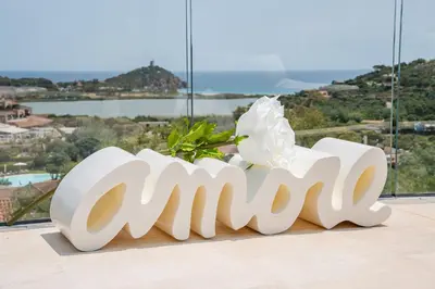 Planimetria di Lux Villa Stella, with private pool SouthSardiniaHolidays