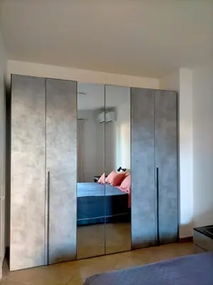 Letto o letti in una camera di CivicoNovantuno