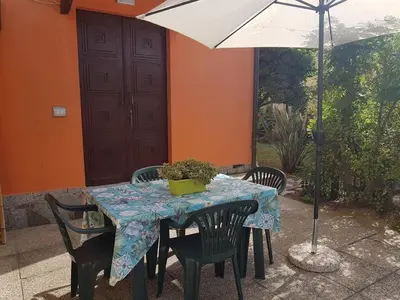 Patio o area all'aperto di Appartamento a due passi dal mare
