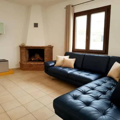 Area soggiorno di Country house