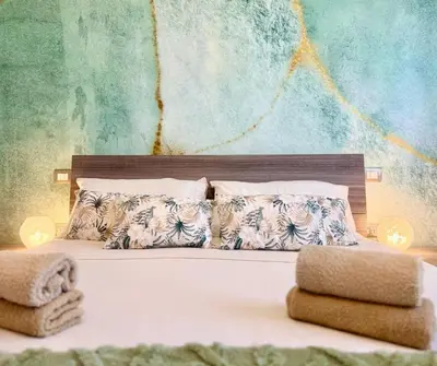 Letto o letti in una camera di Cagliari AirPort Apartment
