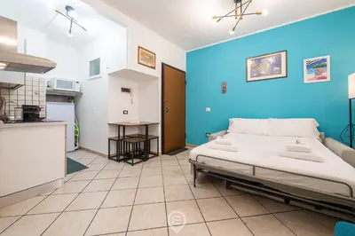 Letto o letti in una camera di Viola's House