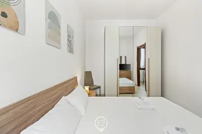 Letto o letti in una camera di Domus Sant'Eusebio