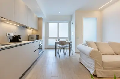 Cucina o angolo cottura di Domus Mameli Apartment B