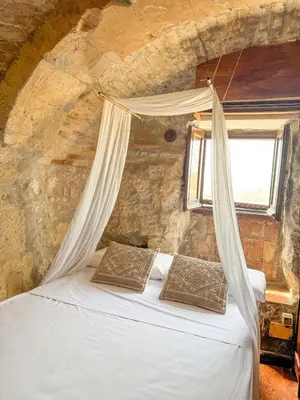 Letto o letti in una camera di Kalma Elephant Tower - Medieval Stay with a City View