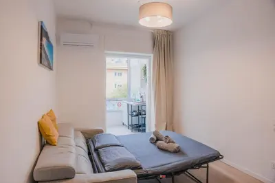 Area soggiorno di Sunny apartment