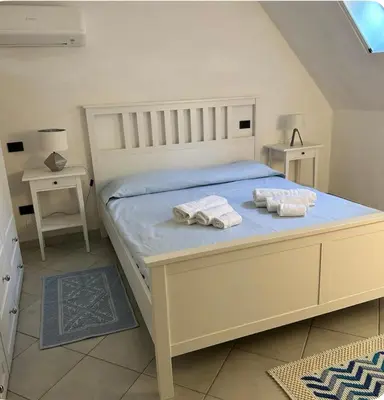 Letto o letti in una camera di Casa Calaverde