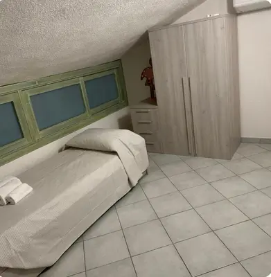 Letto o letti in una camera di Casa Calaverde