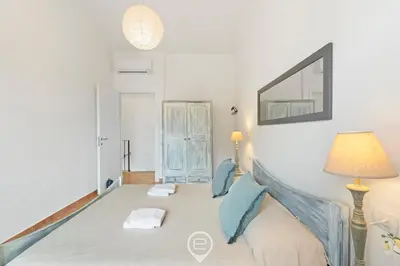 Letto o letti in una camera di Mediterranean Garden House