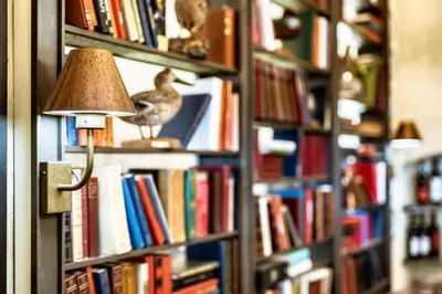 Biblioteca nell'affittacamere