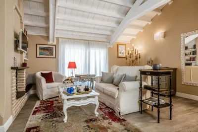 Area soggiorno di Palazzo Dessy Historic House