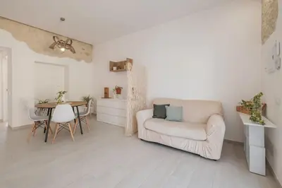Area soggiorno di Modern Mediterranean Suite