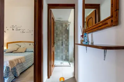 Letto o letti in una camera di Holiday House la terrazza