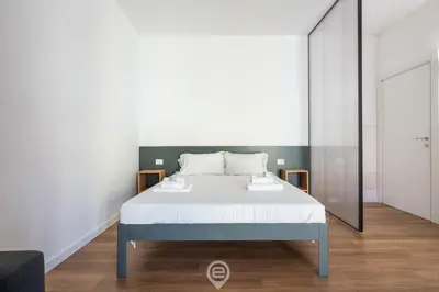 Letto o letti in una camera di Lyrical Loft 56 - Harmony Loft