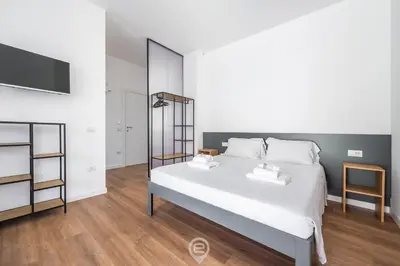 Letto o letti in una camera di Lyrical Loft 56 - Melody Loft