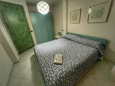 Letto o letti in una camera di Villa al mare holiday house