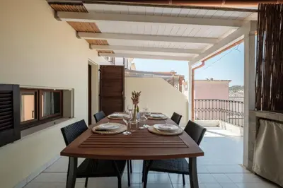 Balcone o terrazza di Panoramic view - Moderno con terrazza e Wi-Fi