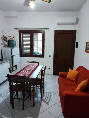 Area soggiorno di Apartment Rose e Fiori Sardegna