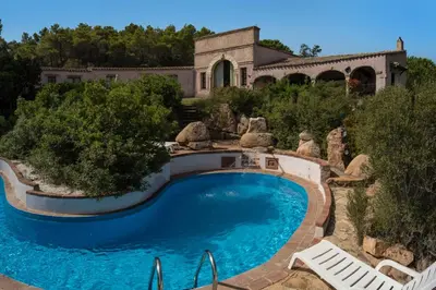 Piscina di Domus delle stelle 1 - Villa Padronale con Piscina o nelle vicinanze
