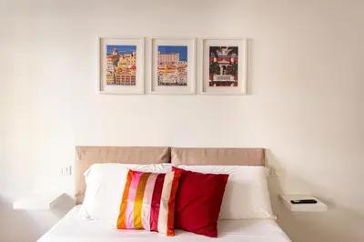 Letto o letti in una camera di Cagliari Essence - Boutique Stay in the Heart of Cagliari