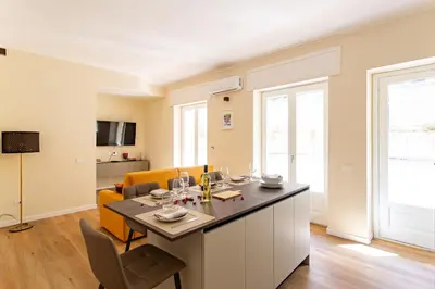 TV o dispositivi per l'intrattenimento presso Cagliari Essence - Boutique Stay in the Heart of Cagliari