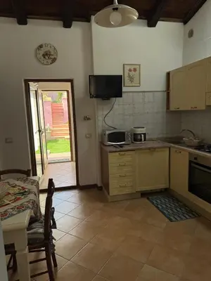 Cucina o angolo cottura di Sa Domu Arrosada