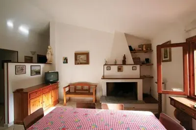 Letto o letti in una camera di Villa Margherita