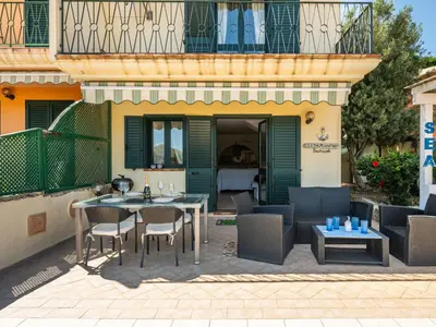 Balcone o terrazza di Holiday Home Solanas mare by Interhome