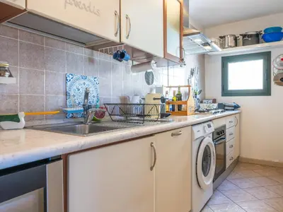 Cucina o angolo cottura di Holiday Home Solanas mare by Interhome