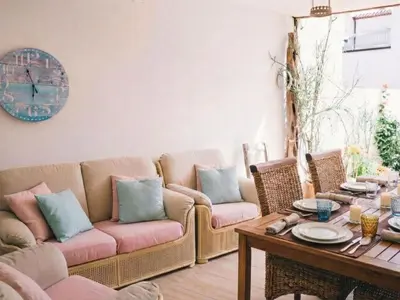 Area soggiorno di Apartment Levante by Interhome