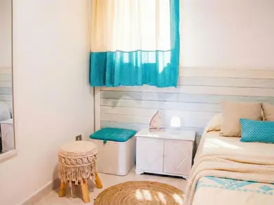 Letto o letti in una camera di Apartment Rosa Dei Venti by Interhome