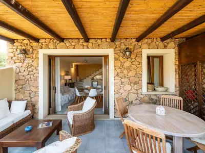 Area soggiorno di Apartment Golf Apartment by Interhome