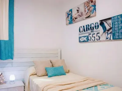 Letto o letti in una camera di Apartment Wendy by Interhome
