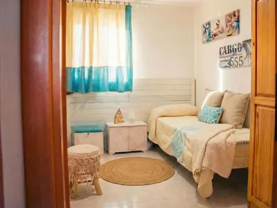 Letto o letti in una camera di Apartment Wendy by Interhome