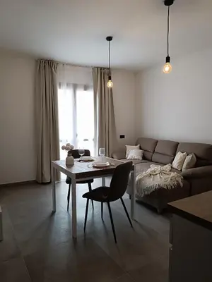 Area soggiorno di Domus Aura Apartments