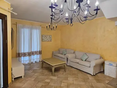 Area soggiorno di Villa Gaia Villasimius