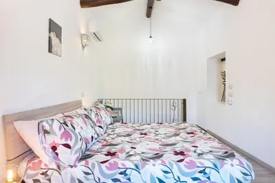 Letto o letti in una camera di GuestHost - My Little Pink House