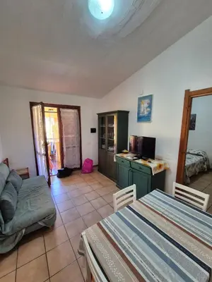 Area soggiorno di La casa di Andrea