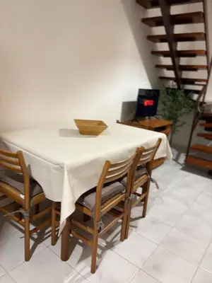 Area soggiorno di Mandorleto Relax House - House with a view and garden