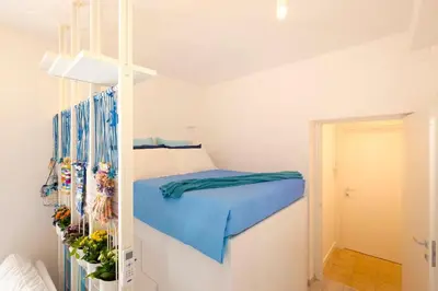 Letto o letti in una camera di Center Studio