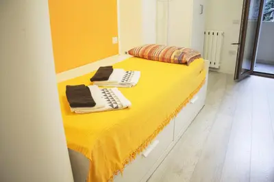 Letto o letti in una camera di Birsa's Rooms