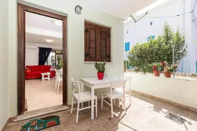 Area soggiorno di Giuseppe's House