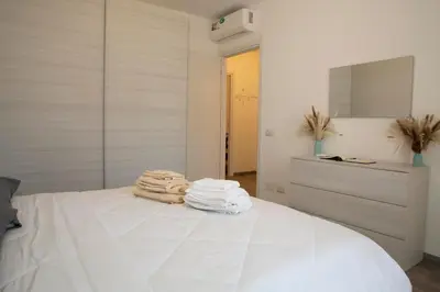 Letto o letti in una camera di Residenza Aldorisio