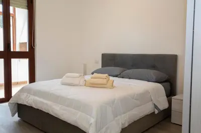 Letto o letti in una camera di Residenza Aldorisio