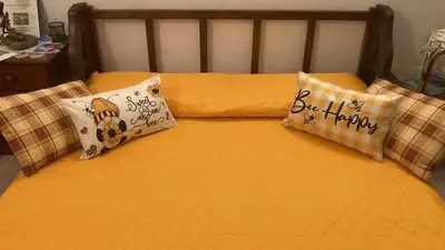 Letto o letti in una camera di La Ghirielle