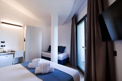 Letto o letti in una camera di Maradiva View